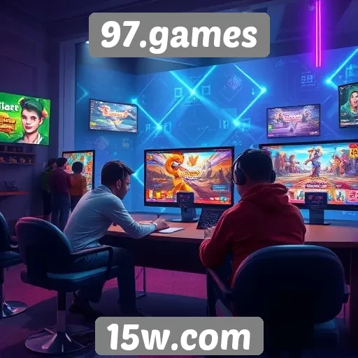Como o 97.games se destaca na indústria de jogos